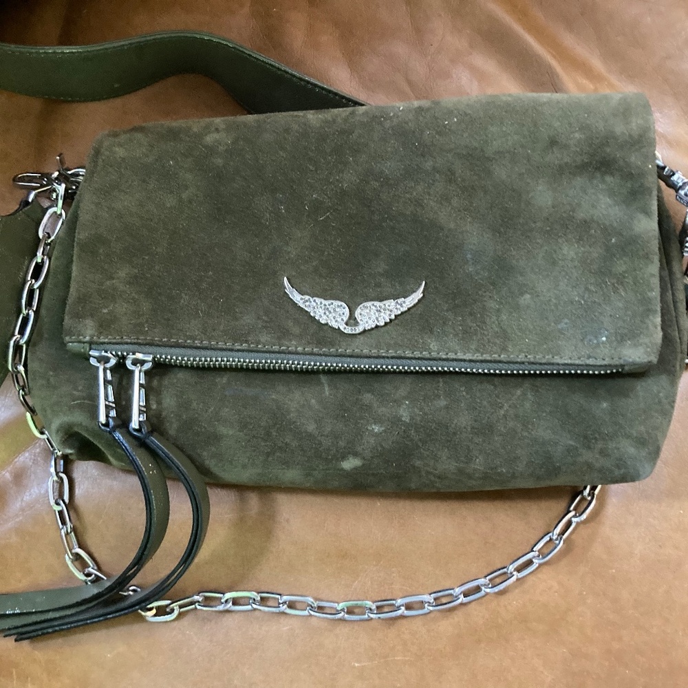 Zadig & Voltaire Rocky Suede Bag Gem